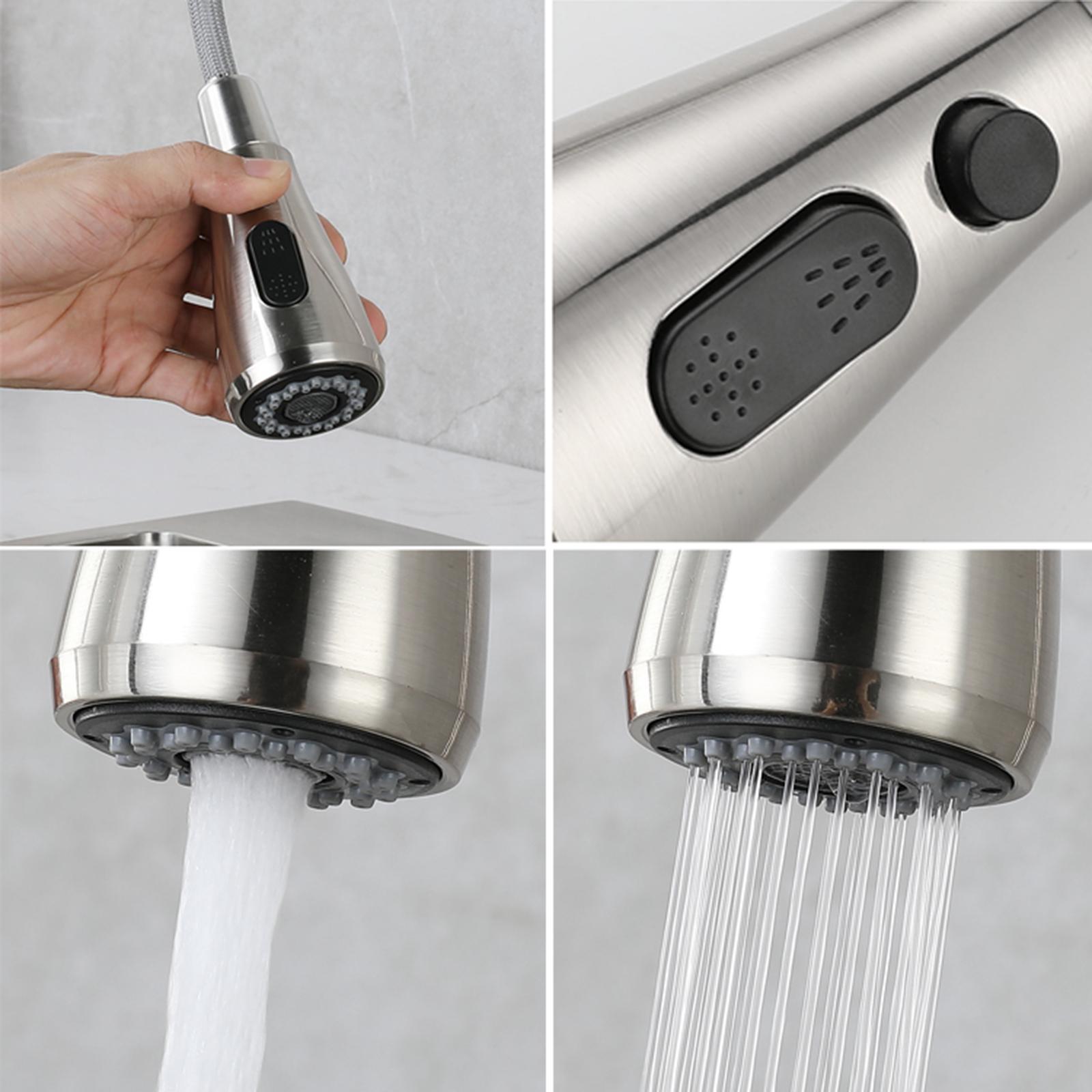 Kitchen Sink Faucets 360 Degree Mixer Tap Universal for Bathroom Laundry RV