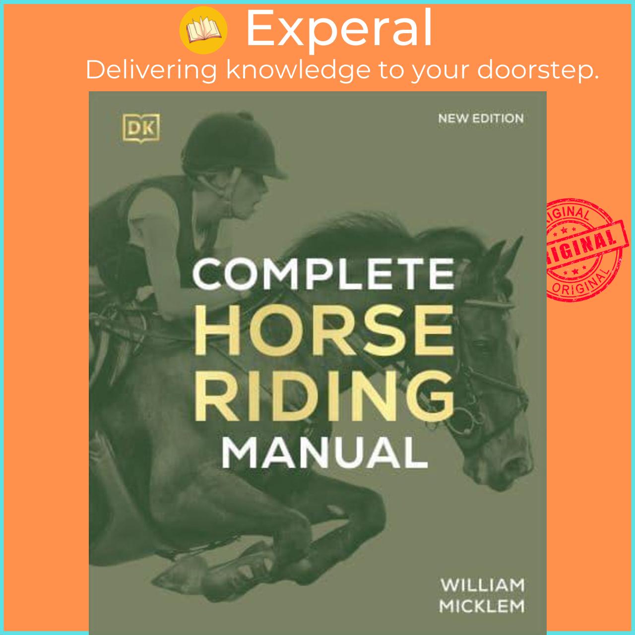 Sách - Complete Horse Riding Manual by William Micklem (UK edition, Hardback)