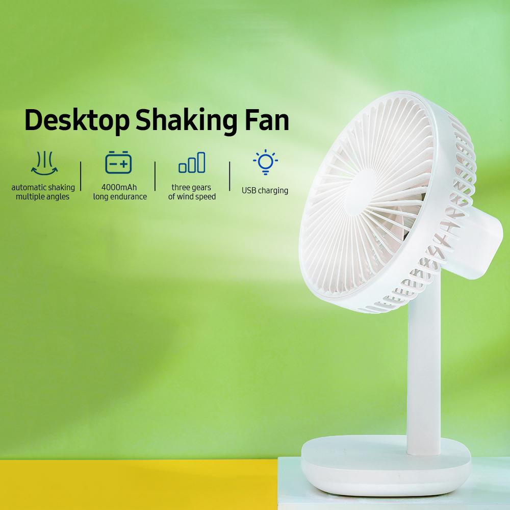 Quạt đứng F6 cho máy tính để bàn có đèn LED
