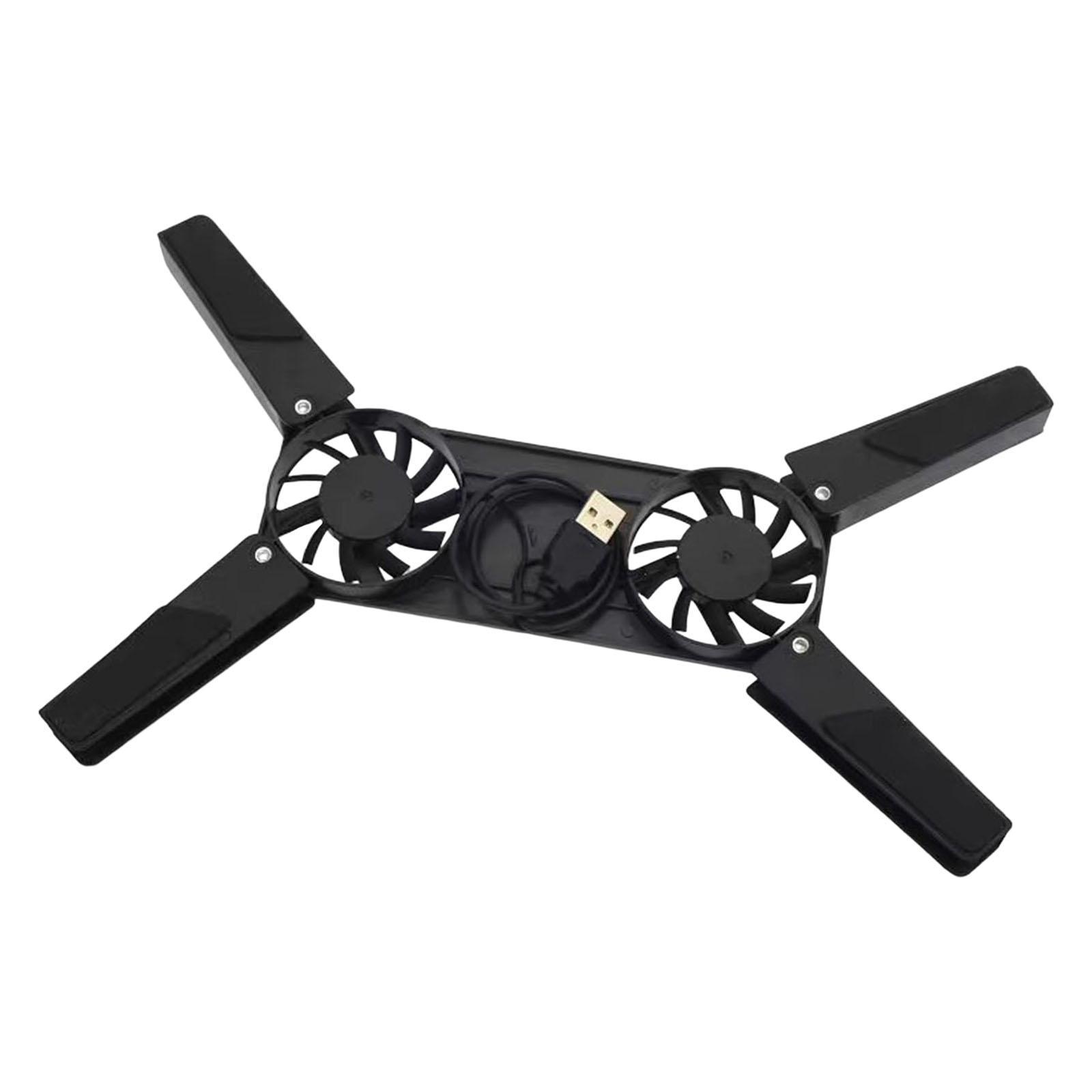 Laptop Cooling Stand 2 Quiet Fan Accessory Strong for Business