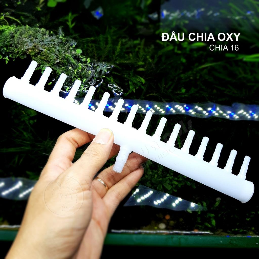 Van Chia Oxy - Đầu Chia 4 | 6 | 8 | 10 | 16 | 20 - Chia Ống Oxy Bể Cá Cảnh Thuỷ Sinh