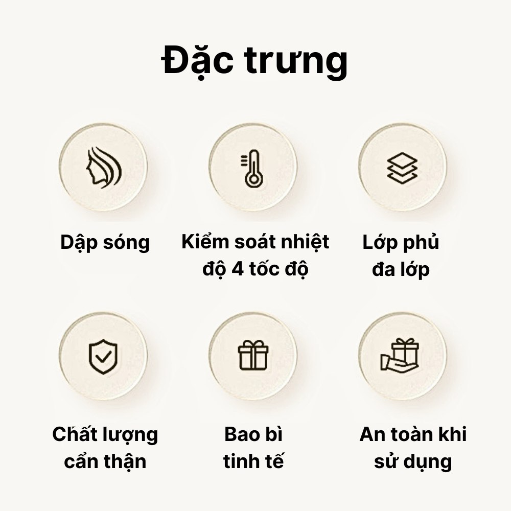 Máy dập phồng chân tóc SOKANY SK1906 dập xù, bấm xù, bấm mè tạo kiểu chuyên nghiệp với 4 mức nhiệt - HÀNG CHÍNH HÃNG - DELIYA