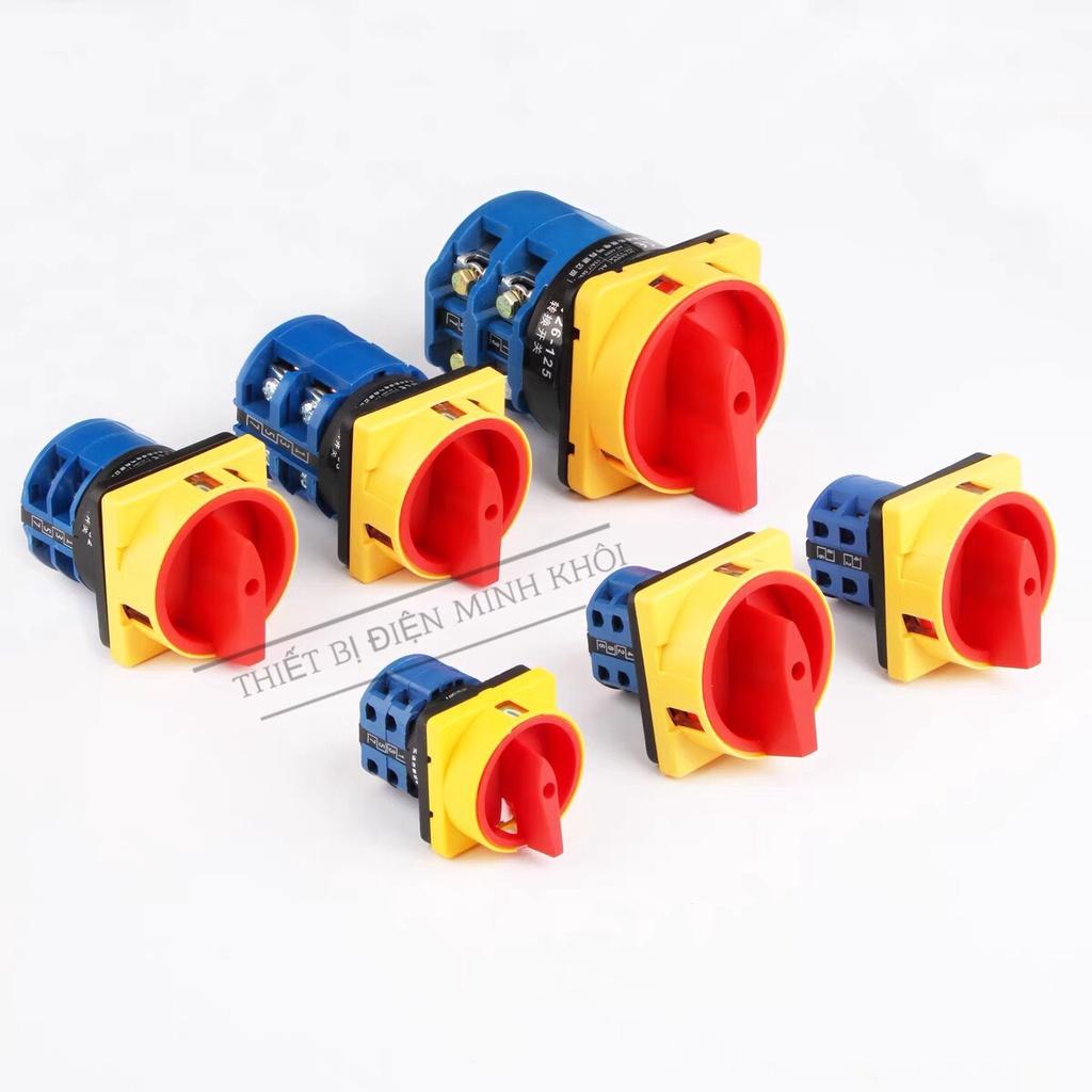 Công Tắc Chuyển Mạch Xoay JYW29-20GS, công tắc xoay chuyển đổi mạch bật tắt nguồn