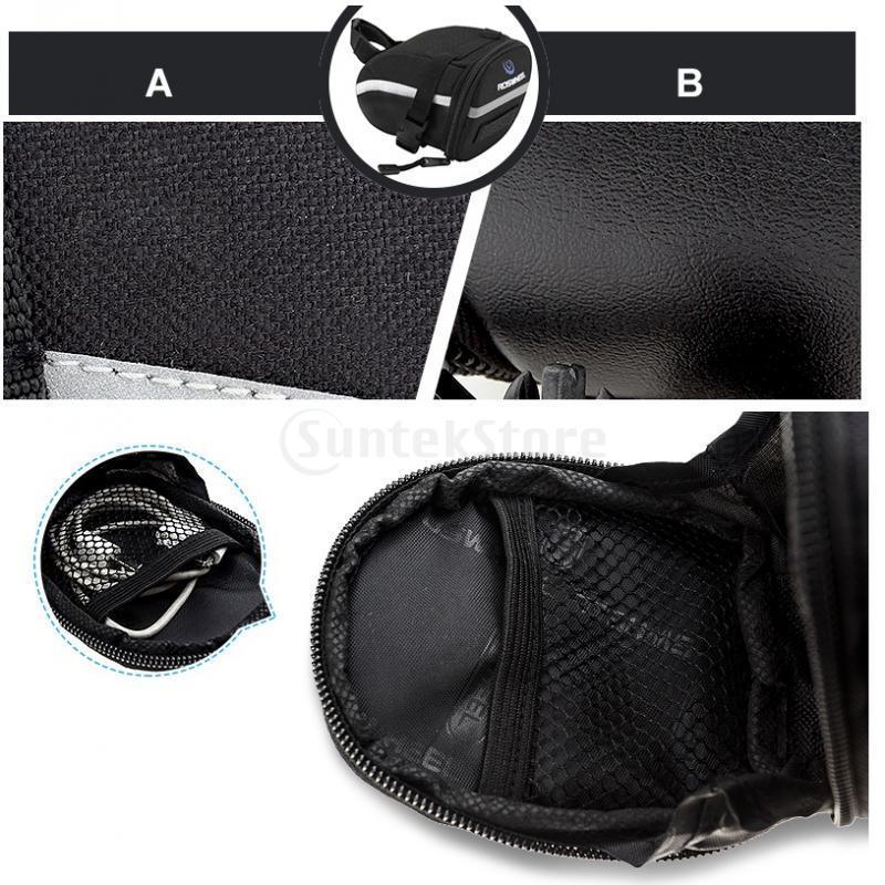 16-in-1  Saddle Bag with Repair Set Mechanic Portable Tyre Tools Kit