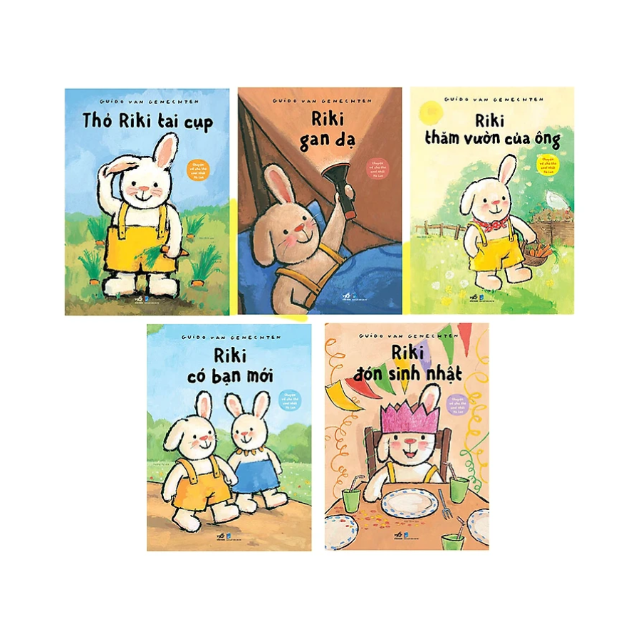 Combo Chuyện Về Chú Thỏ Cool Nhất Hà Lan - Riki