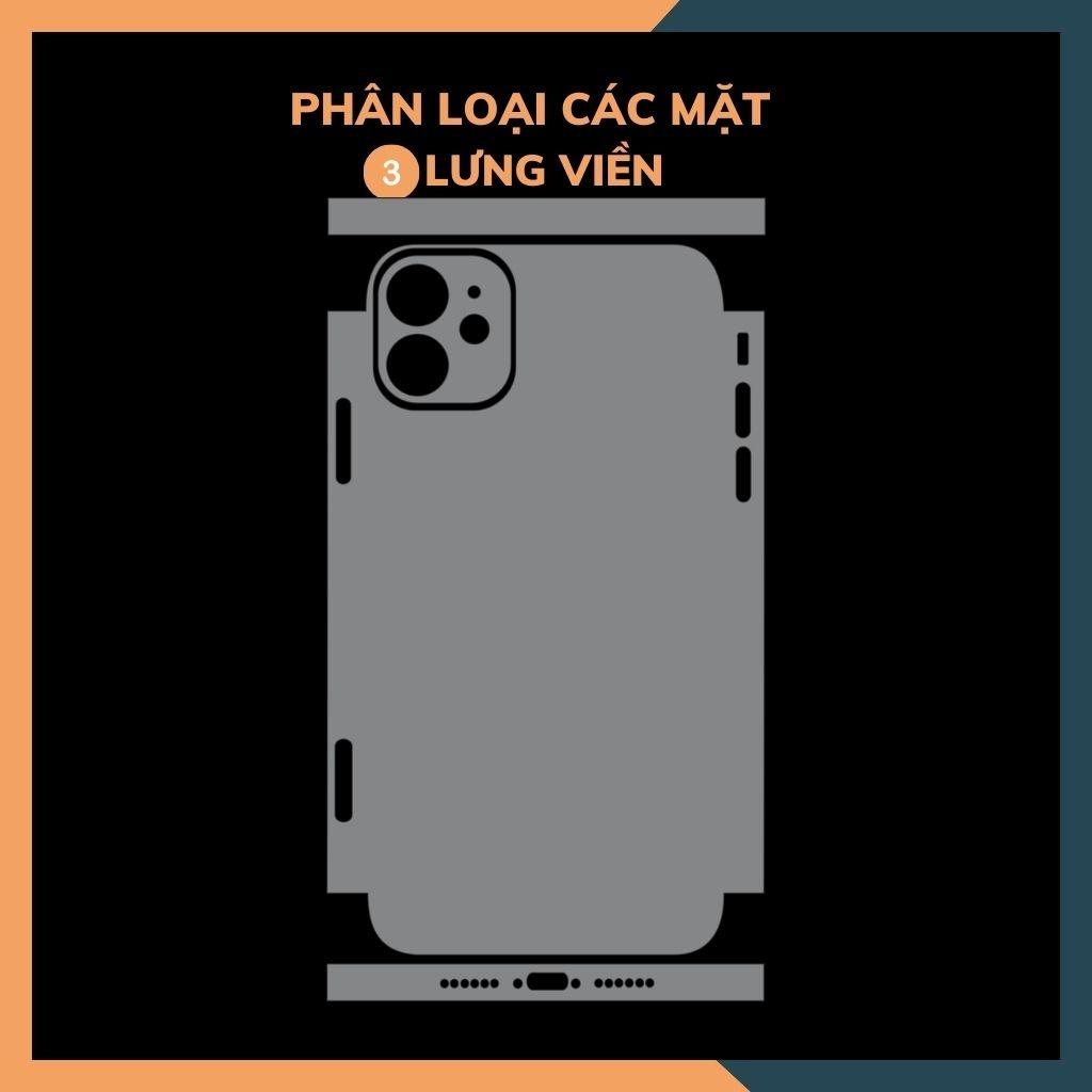 Dán dẻo PPF Ip 11,11 Pro,11 Pro Max bề mặt trong suốt hoặc Nhám chống vân tay chống trầy xướt tốt