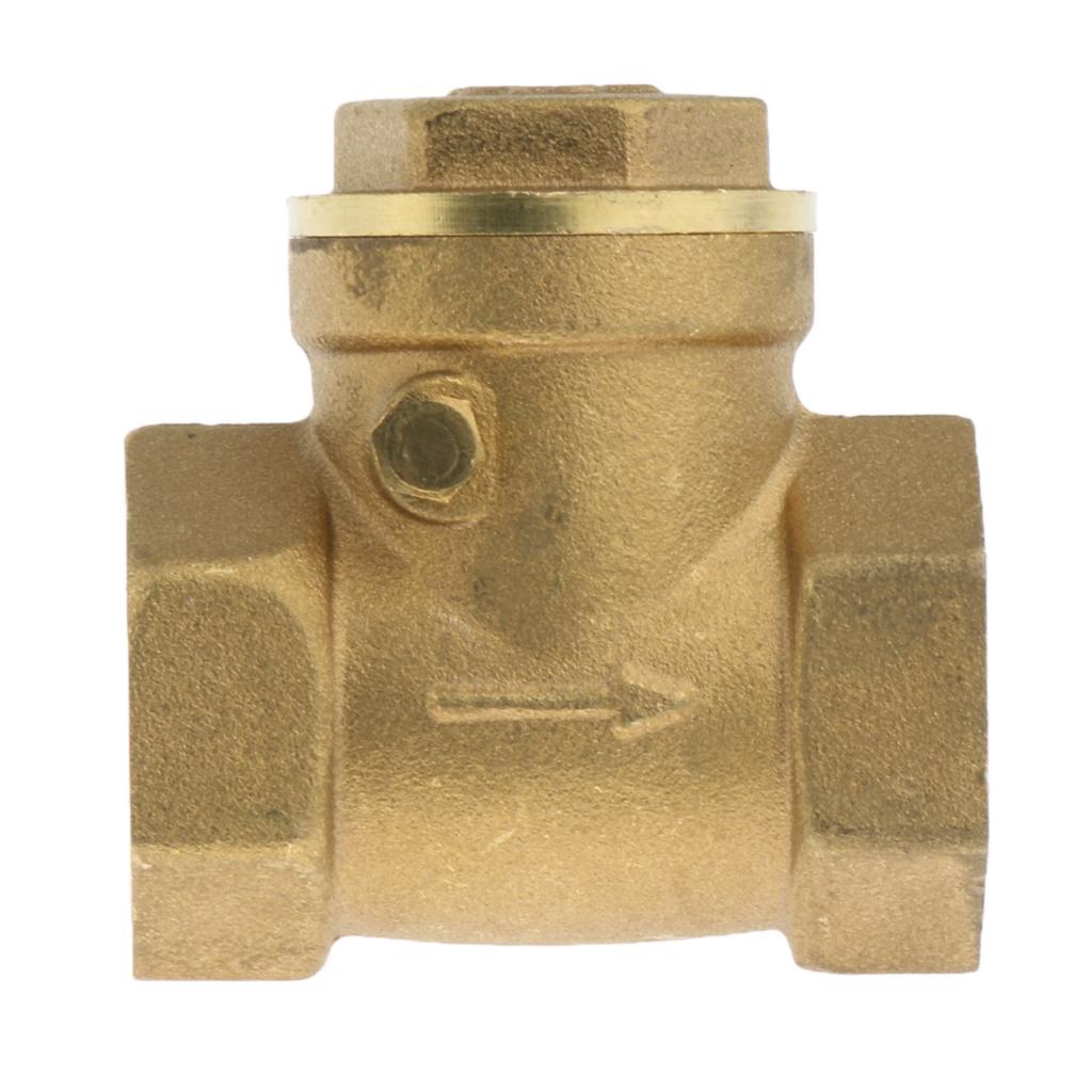 Nữ Ren Đồng Xoay Kiểm Tra Van 1/2 Inch -Ngang Một Cách Kiểm Tra Van, Bền Đẹp