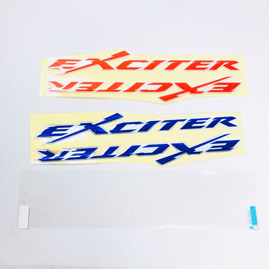 Bộ tem chữ nổi xe Exciter