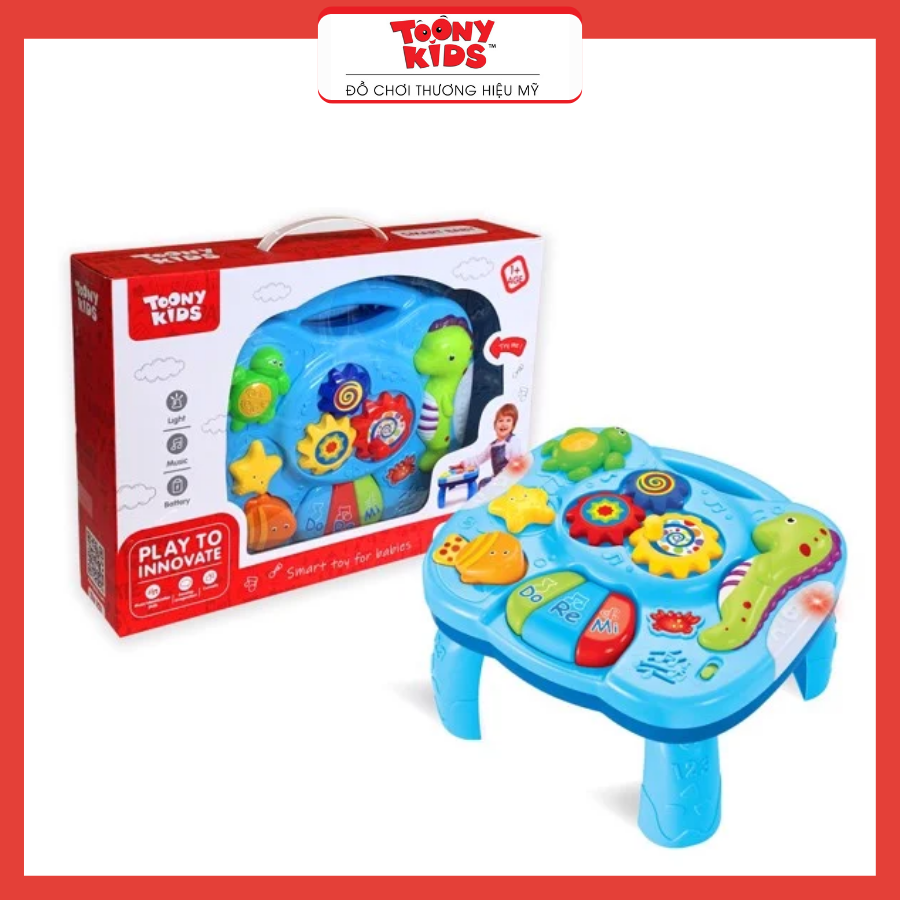 Đồ Chơi Bộ Bàn Nhạc TOONYKIDS - Đồ Chơi Thông Minh Cho Bé - Smart Baby TN101