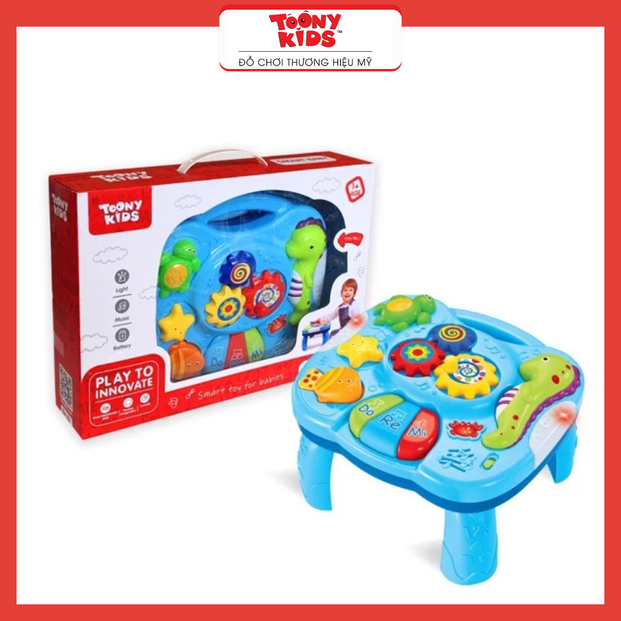 Đồ Chơi Bộ Bàn Nhạc TOONYKIDS - Đồ Chơi Thông Minh Cho Bé - Smart Baby TN101