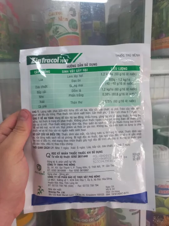Thuốc trừ nấm bệnh Zintracol 70WP 100g