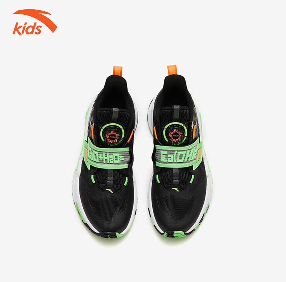 Giày bóng rổ bé trai Anta Kids chất liệu êm ái, đế cao su chống mài mòn, bảo vệ chân W312321124