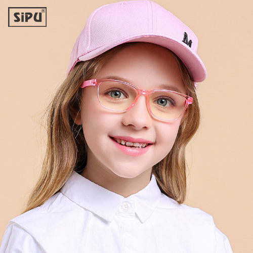 Mắt Kính Trẻ Em SiPU Chính Hãng MK11 Chống UV400 + Chống Ánh Sáng Xanh + Chống gãy - Bé Trai Bé Gái