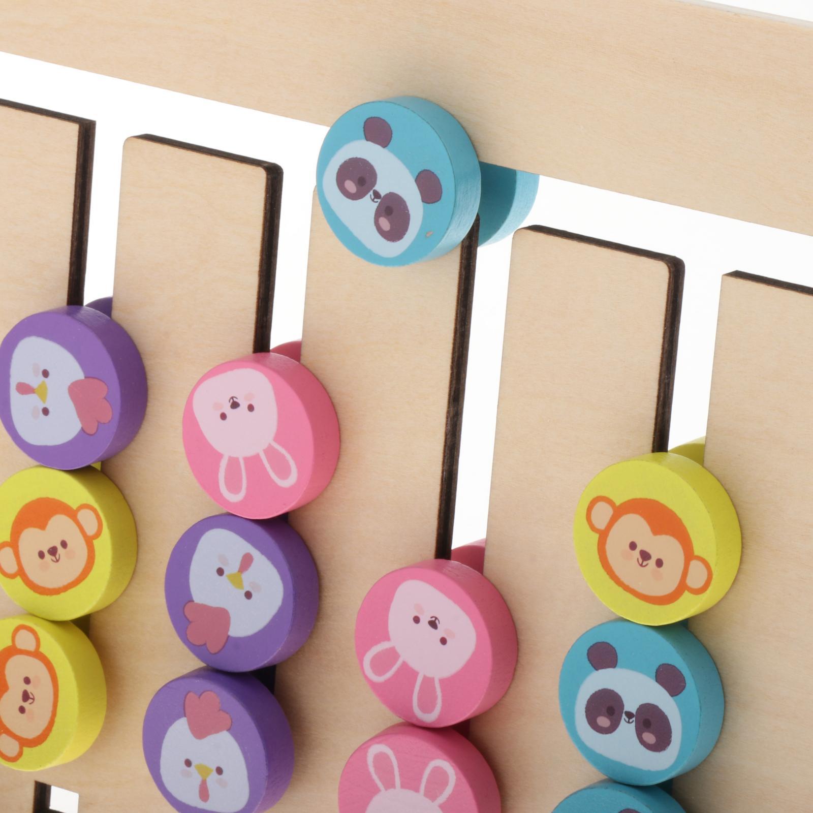 Color & Pattern Puzzle Game Montessori Toy Educational Logic Game
