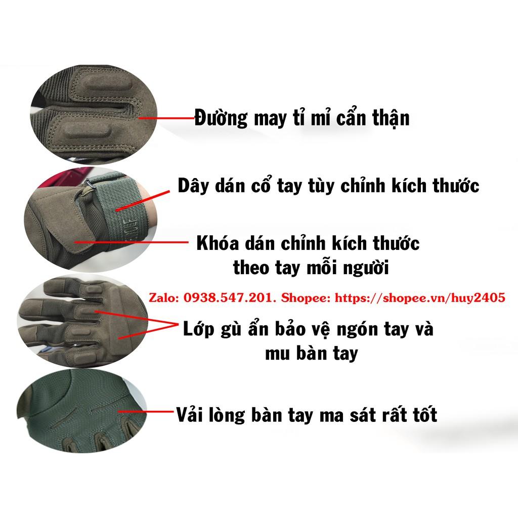 Găng tay xe máy chống nắng đi phượt hở ngón Black Hawk