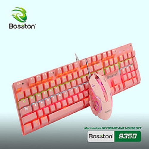 BỘ PHÍM CHUỘT CƠ BOSSTON EK9350 - HÀNG CHÍNH HÃNG