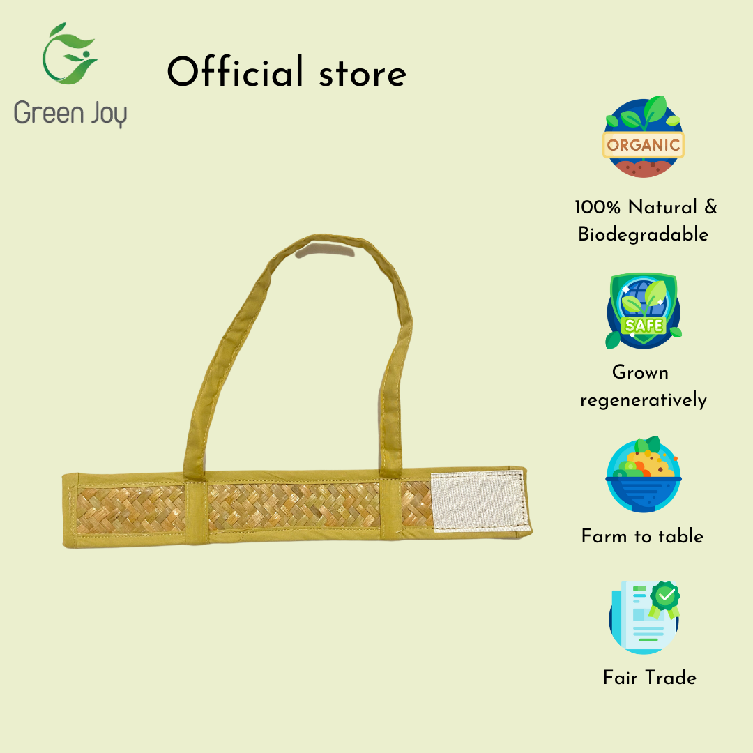 Quai cầm ly cỏ bàng Green Joy - dùng nhiều lần