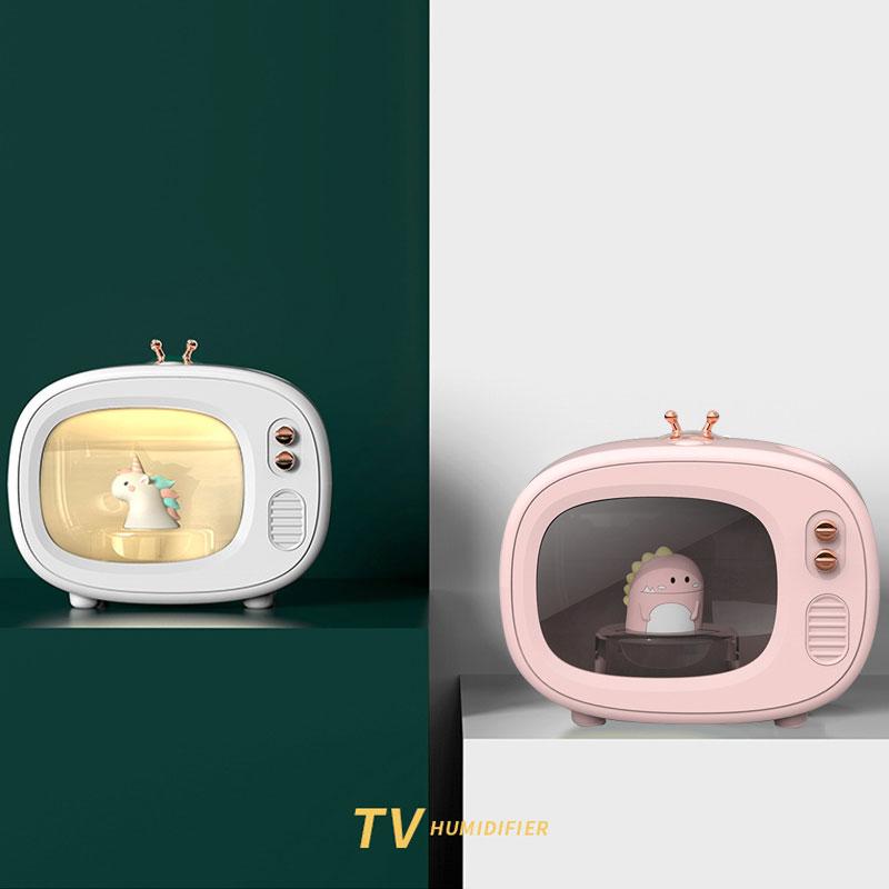 Di Động 400Ml Máy Tạo Độ Ẩm Không Dây Adroable TV Máy Phun Sương Tạo Độ Ẩm Hương Thơm Khuếch Tán USB Siêu Âm Không Humidificador Với Bầu Không Khí Đèn
