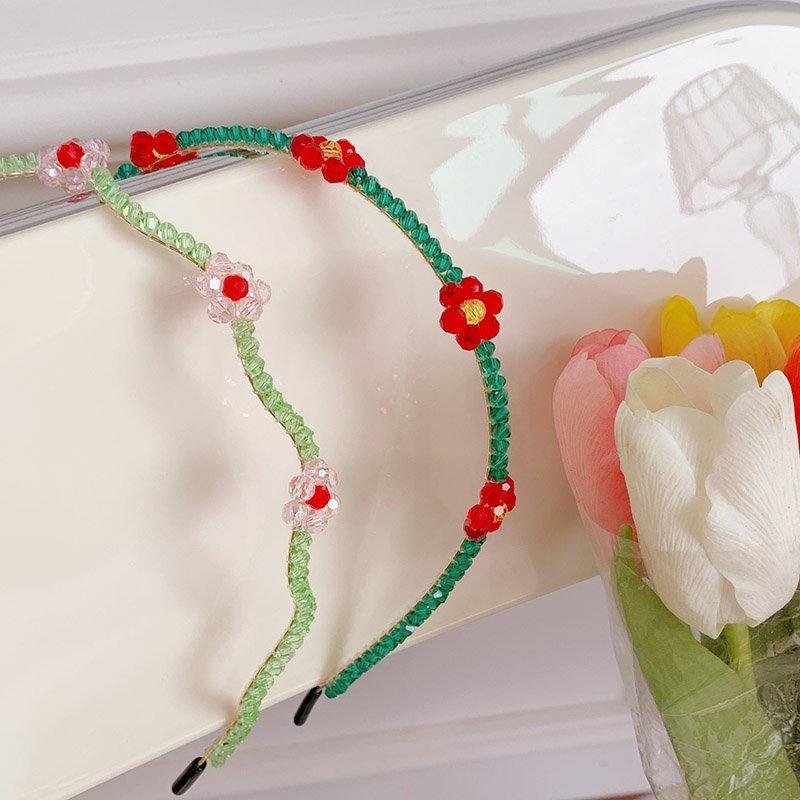 Băng Đô Cài Tóc Đính Đá Pha Lê nhân Tạo xinh xắn