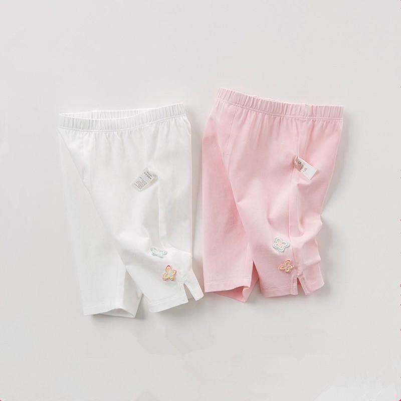 (minqate) Set 3 Quần Legging Lửng Cho Bé Gái Cực Xinh Hàng Quảng Châu Cao Cấp