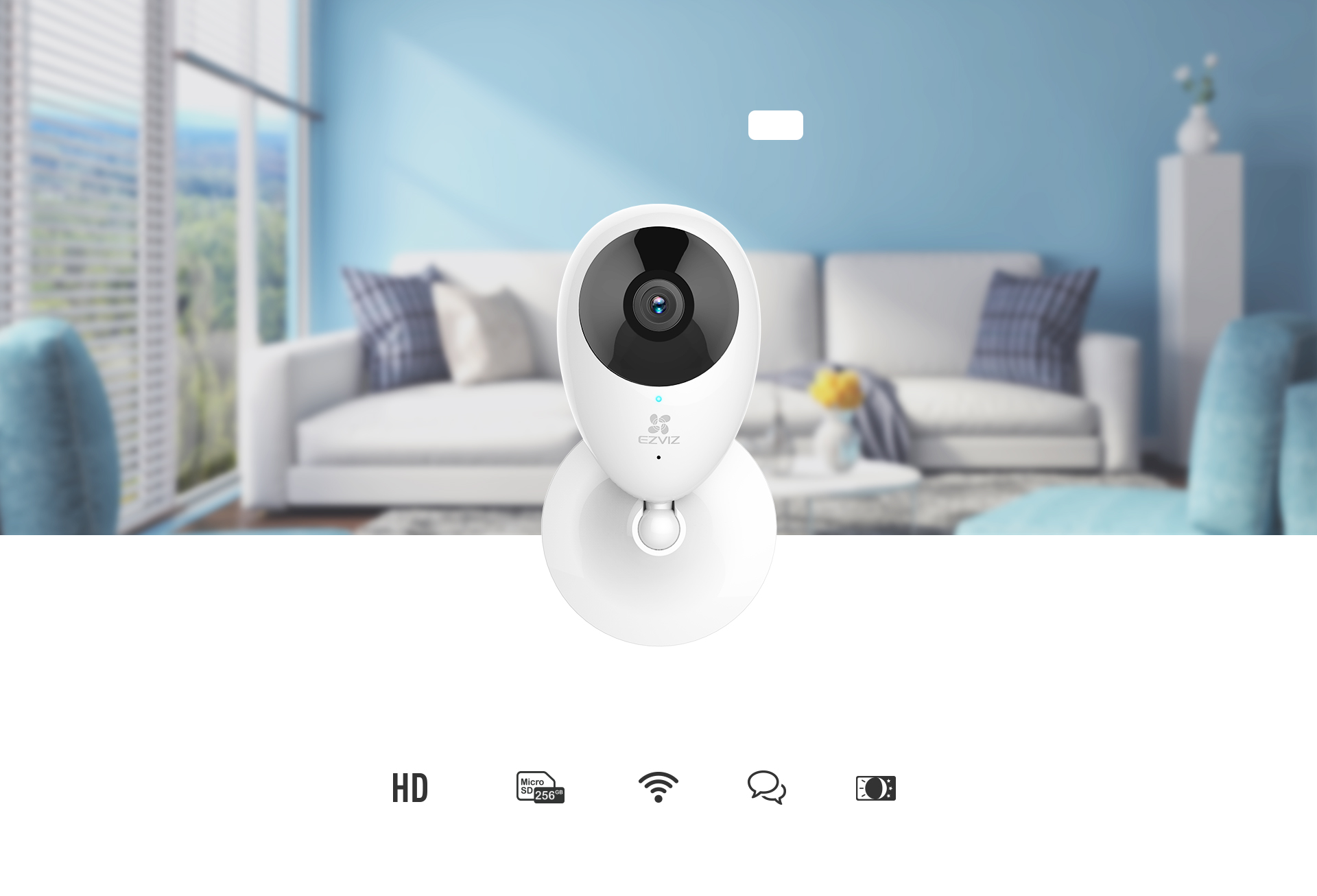 Camera IP Wifi Ezviz CS-CV206 ( C2C 1M ) - đàm thoại 2 chiều - hàng nhập khẩu