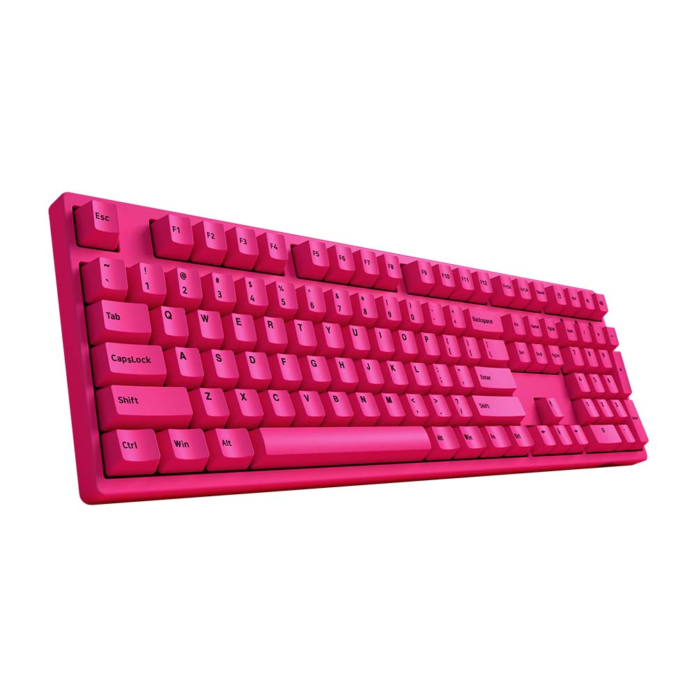 Bàn phím cơ AKKO 3108 v2 DS Rose Red (Gateron switch) - Hàng chính hãng