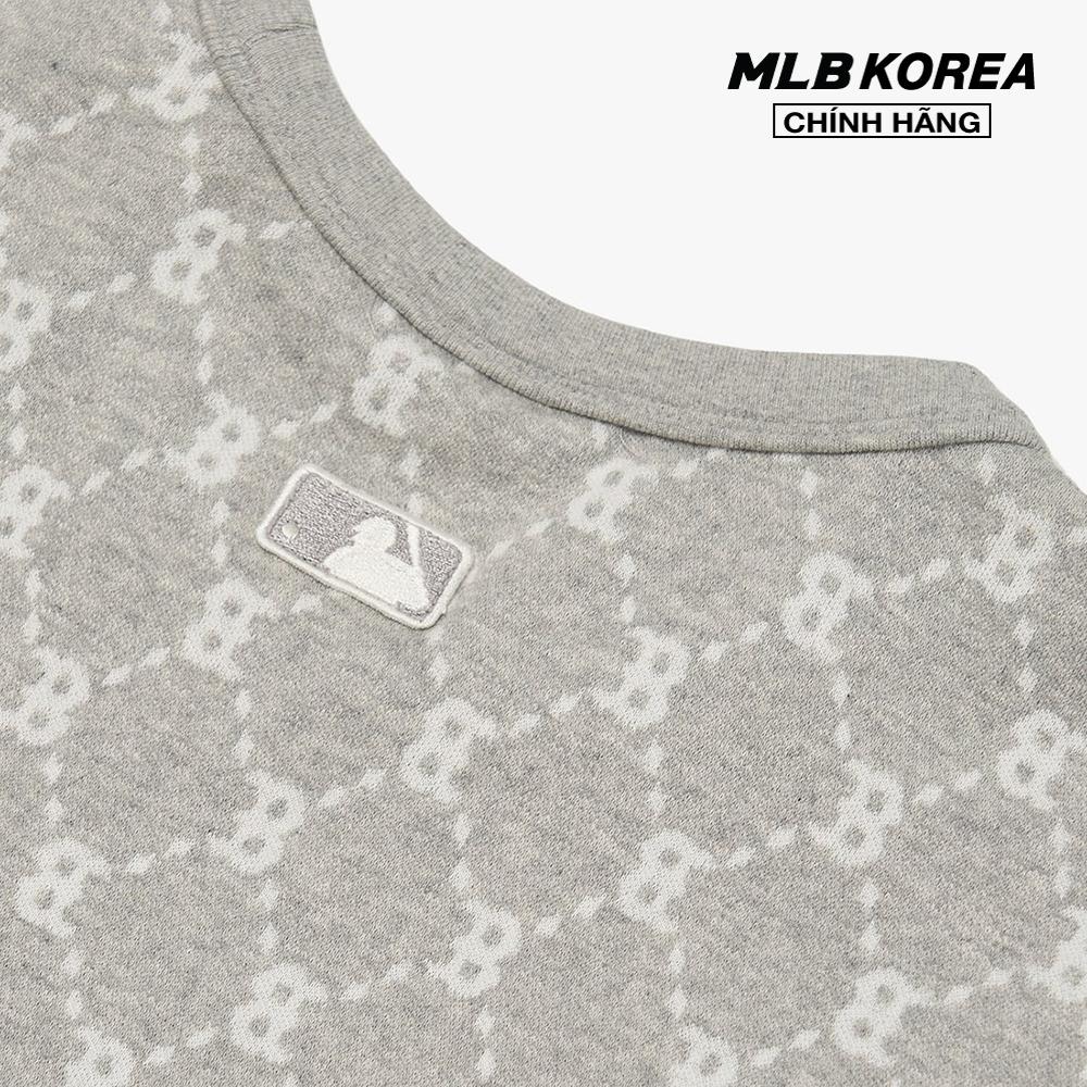 MLB - Áo thun phom suông ngắn tay Diamond Monogram 3ATSM3023-43MGS