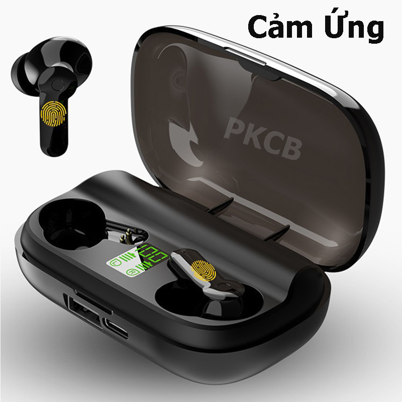Tai Nghe Bluetooth không dây True Wireless earbuds cảm ứng PKCB267 - Hàng chính hãng