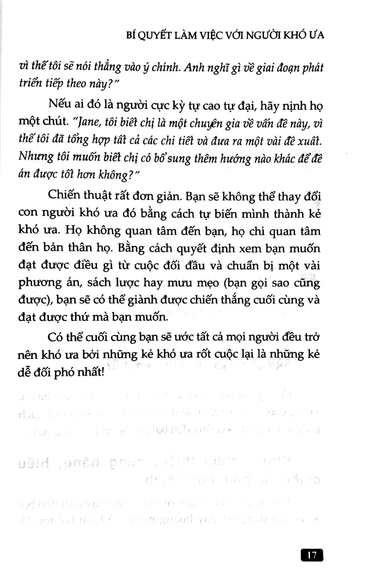 Bí Quyết Làm Việc Với Người Khó Ưa