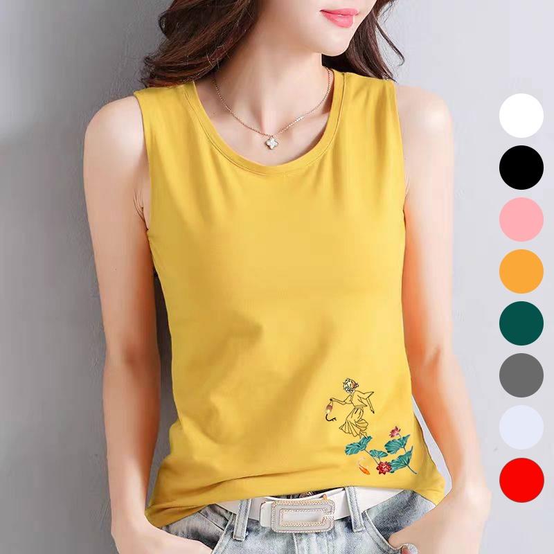 Áo thun ba lỗ nữ sát nách vải cotton 4 chiều LOTUS-SALLY-SN106