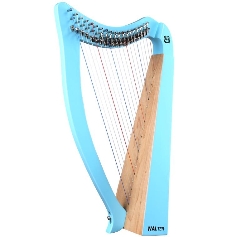 (CỰC ĐẸP VÀ CHẤT LƯỢNG) ĐÀN HARP (ĐÀN HẠC) HÃNG WALTER CAO CẤP LOẠI 19 DÂY CÓ BỘ KHÓA CHỈNH THĂNG GIÁNG GIÁ CỰC ƯU ĐÃI