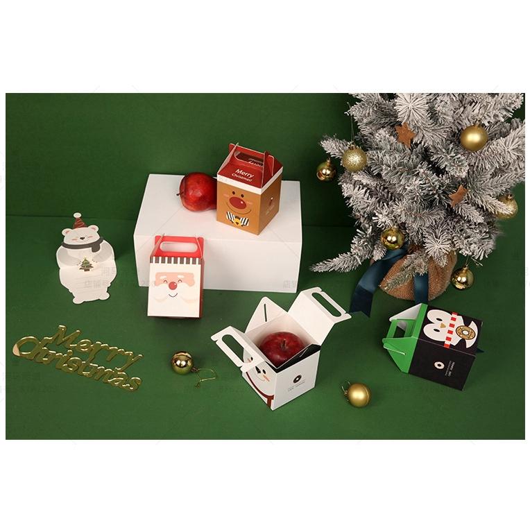 Hộp đựng quà bánh kẹo giáng sinh hình hoạt hình dễ thương
