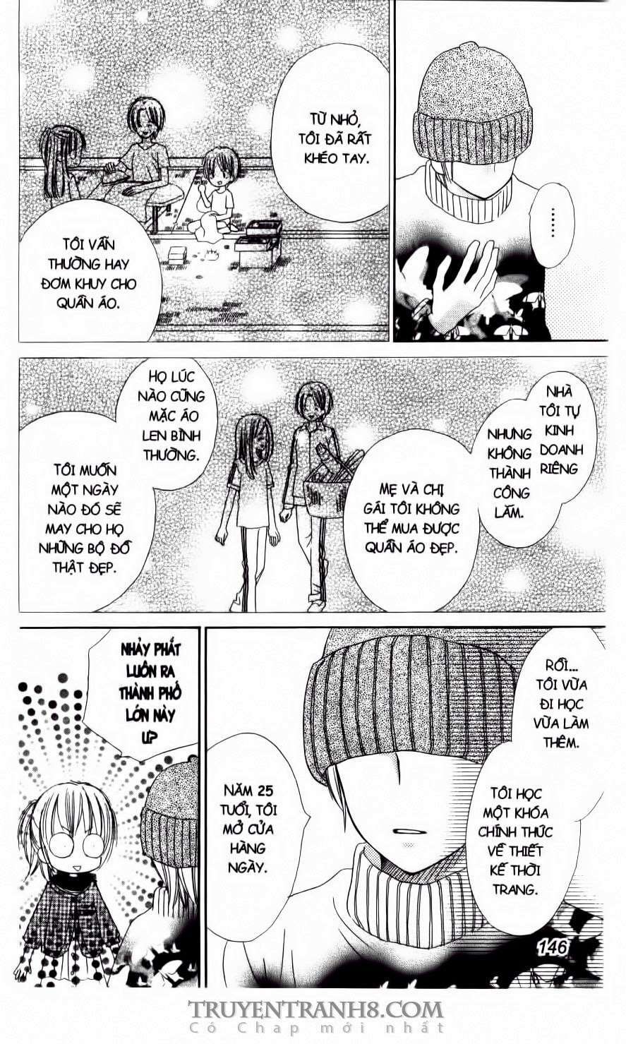 tiệm thời trang, love cotton chapter 30 4