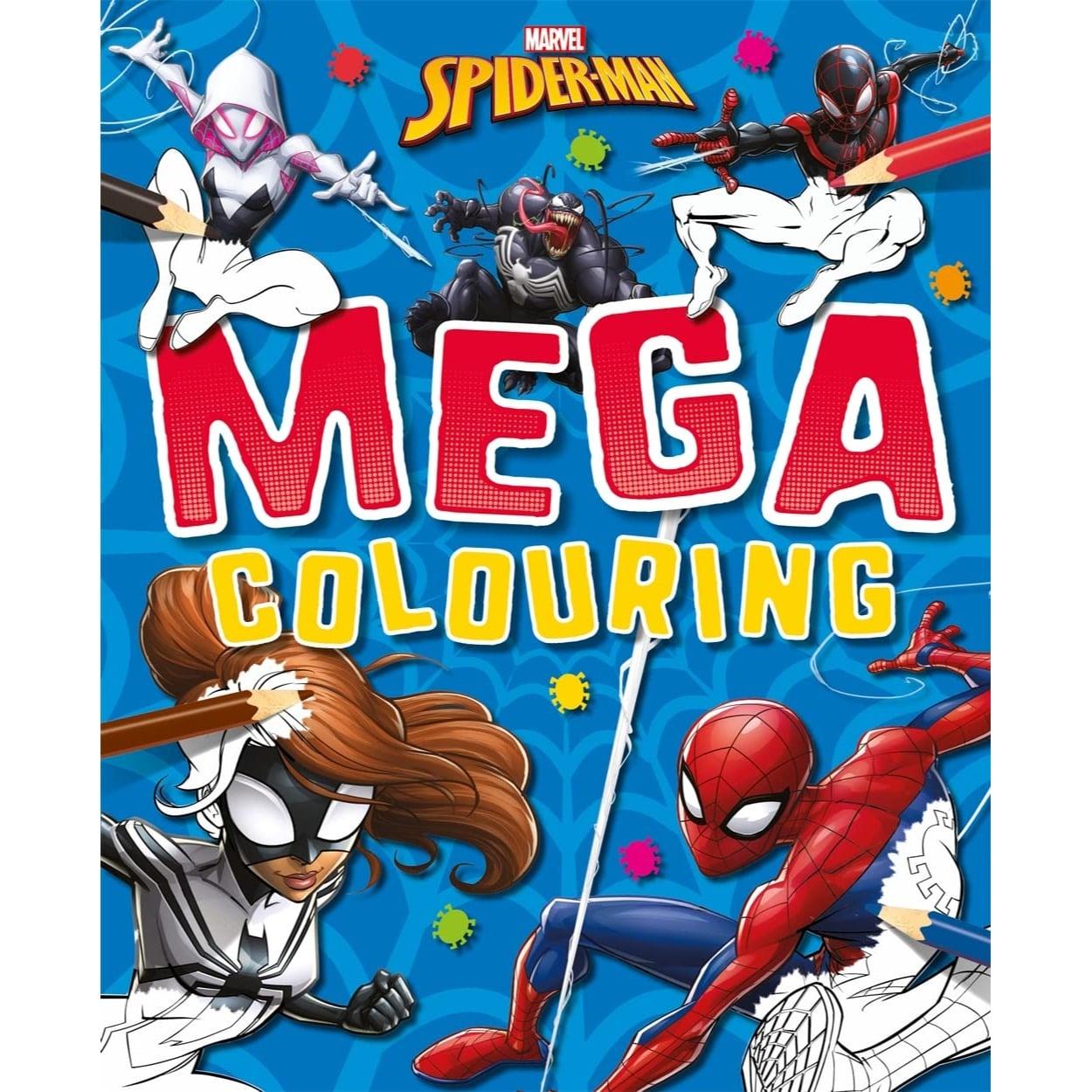Sách Marvel Spider-Man: Mega Colouring