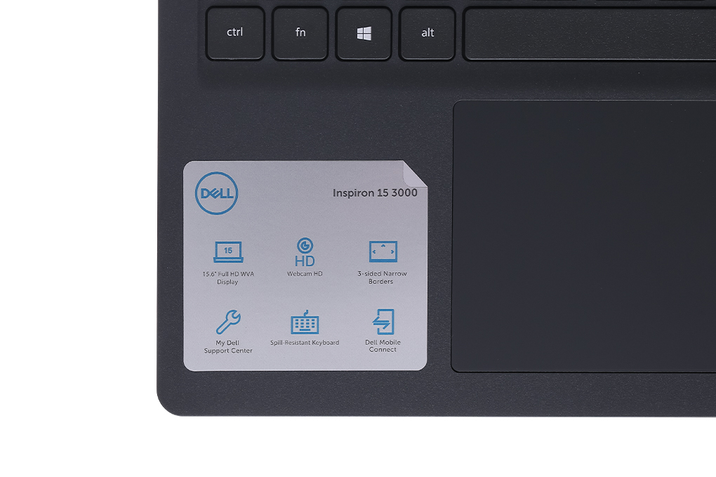 Máy Tính Xách Tay Laptop Dell Inspiron 15 3511 P112F001DBL (Core  i5-1135G7 | 4GB | 512GB | Intel UHD | 15.6-inch FHD | Win 11 | Office | Black) - Hàng Chính Hãng