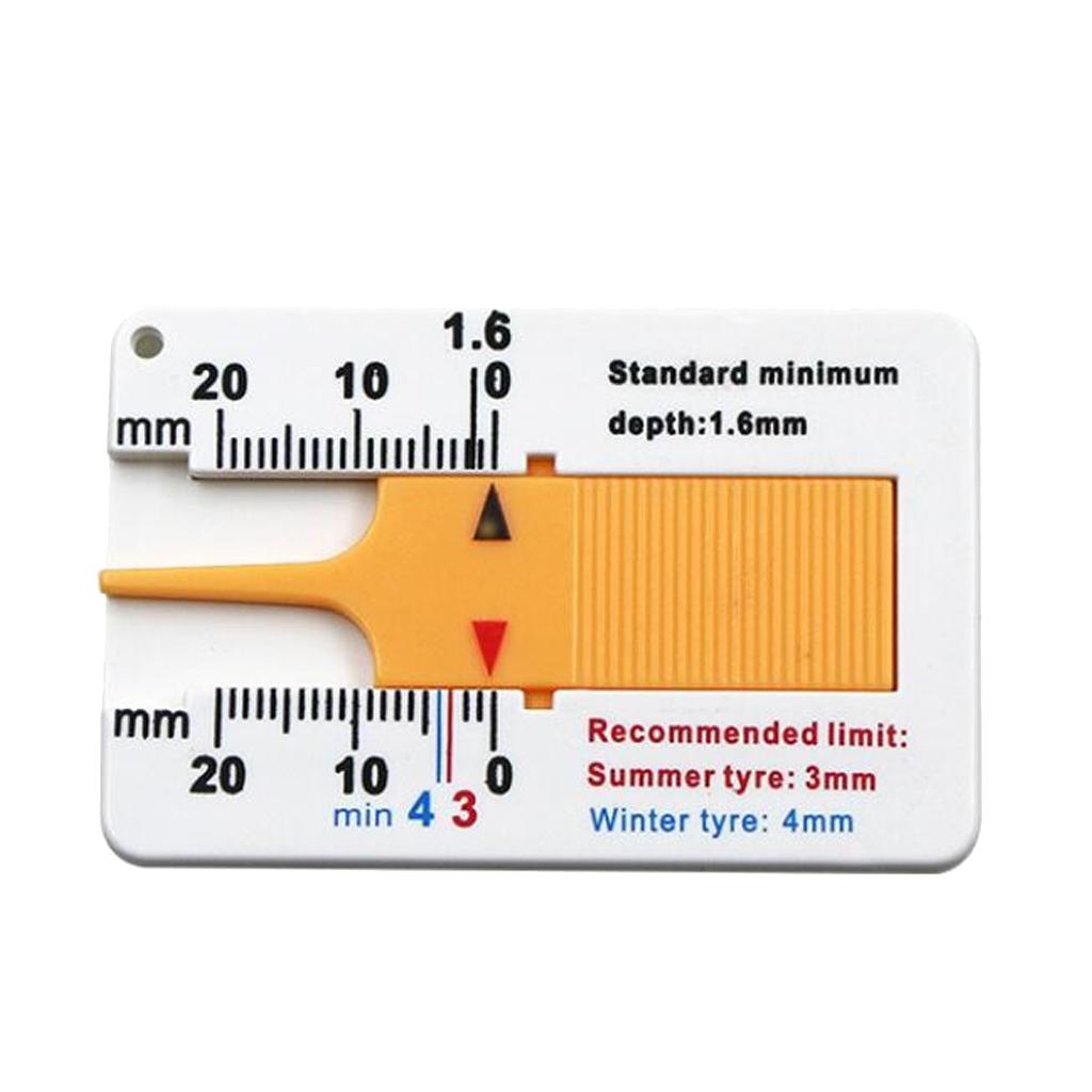 Lốp Tmark Thước Đo Độ Sâu Kẹp Phanh Ô Tô Xe Máy Xe Kéo Bánh Xe Đo