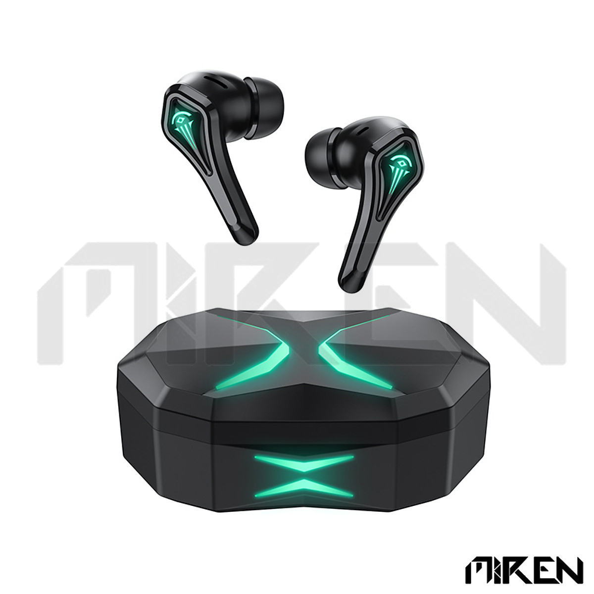 Tai Nghe Bluetooth 5.2 True Wireless MR-A10 - Chuyên Game - Hạn Chế Độ Trì Hoãn Tối Đa Cho Gamer - Đèn Led Huyền Bí - Giảm Ồn ENC - Hàng Chính Hãng