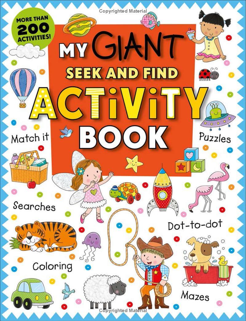 Sách ngoại văn: My Giant Seek-and-Find Activity Book