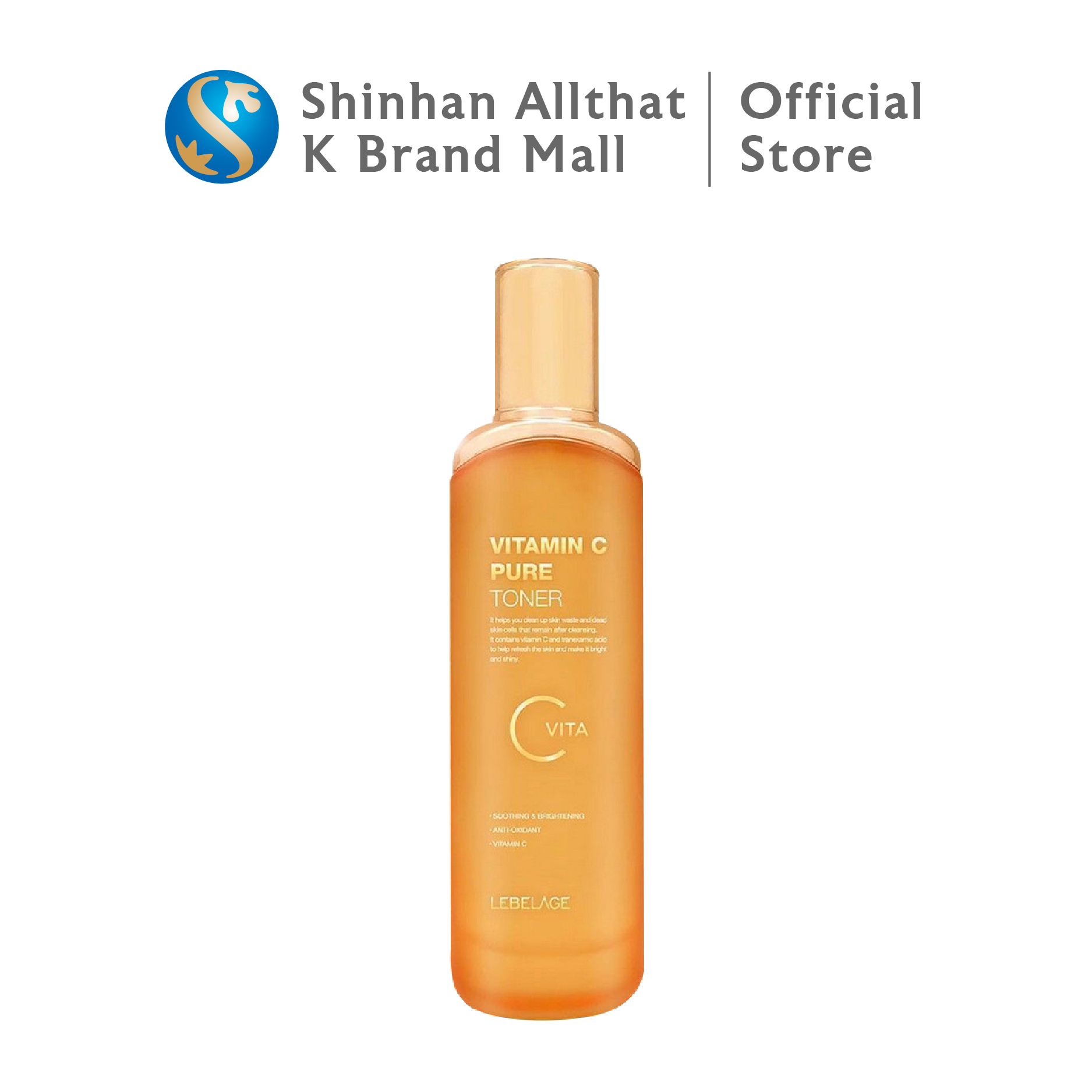 [07.2024] Sữa Dưỡng Trắng Tăng Đàn Hồi Da Lebelage Vitamin C Pure Emulsion 120ml