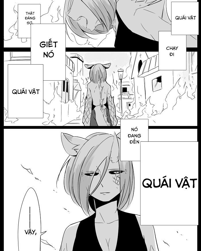 yêu quái cô đơn và cô bé bị mù chapter 3 1