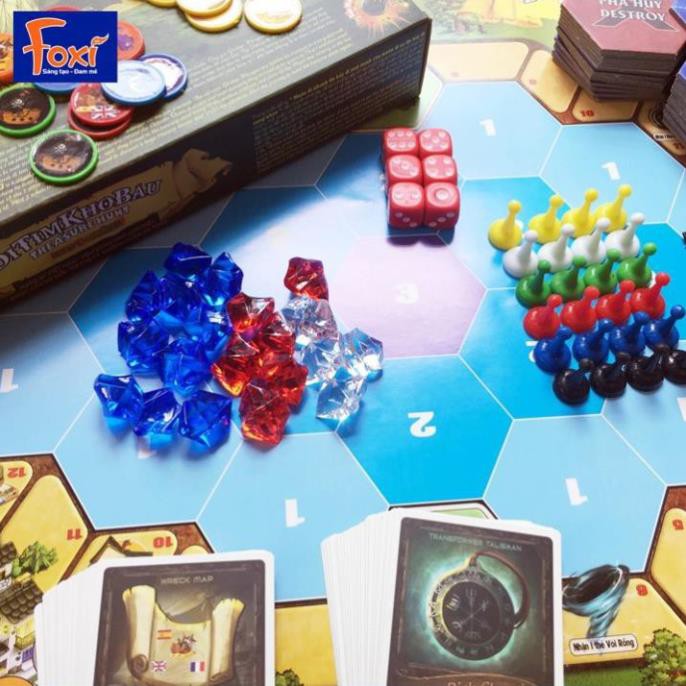 Đồ Chơi Board Game - Đi Tìm Kho Báu Phần 3 - Foxi