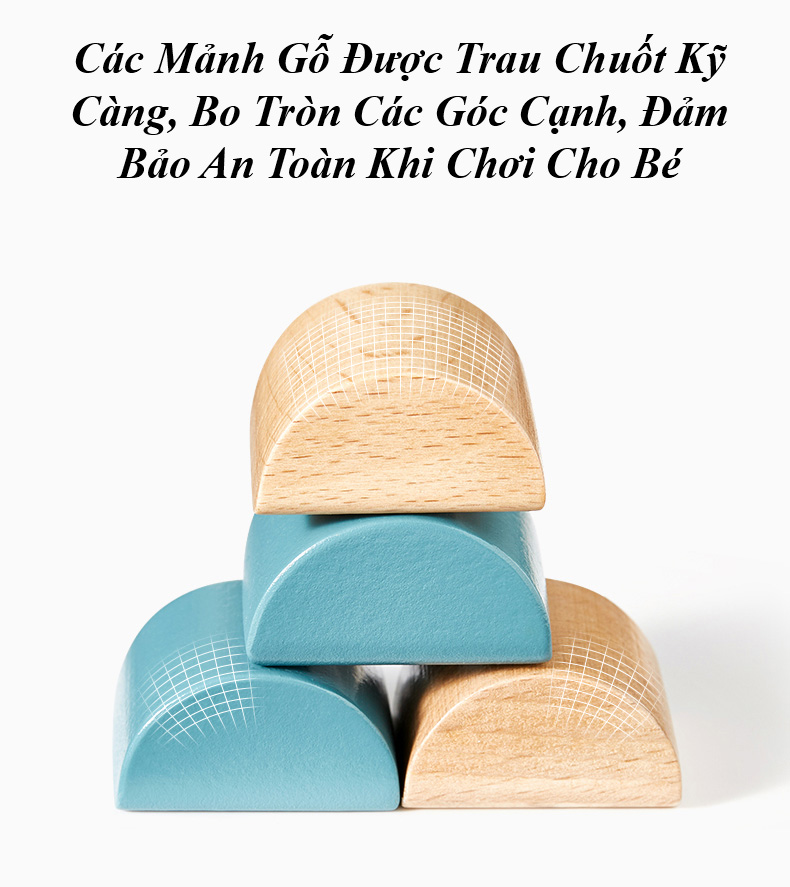 Bộ Đồ Chơi Xếp Hình Thành Phố Gỗ - KUB