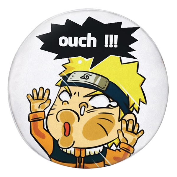 Gối tròn Naruto Ouch!!! - GOFU023