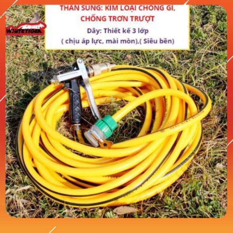 Vòi xịt nước rửa xe thông minh làm sạch mọi thứ bằng nước áp lực cao với nhiều chế độ 206236
