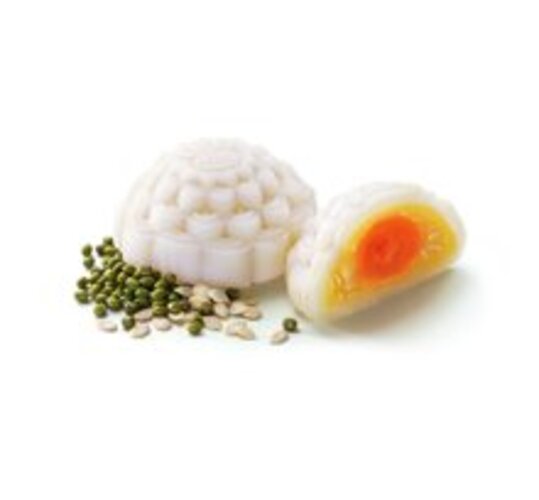 [Dòng bánh dẻo] Bánh Trung Thu Kinh Đô 96-Bánh Dẻo Đậu Xanh (0 Trứng) 180g ( Bánh lẻ)- Mã bánh96