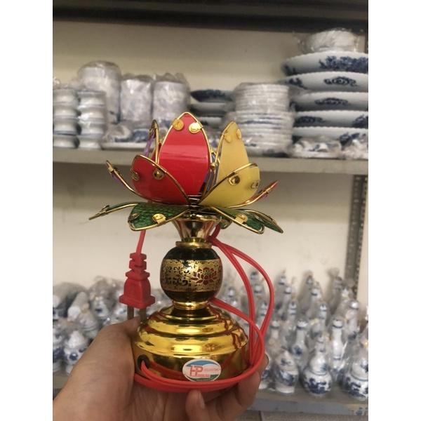 Đèn Thờ Điện Dáng Hoa Sen
