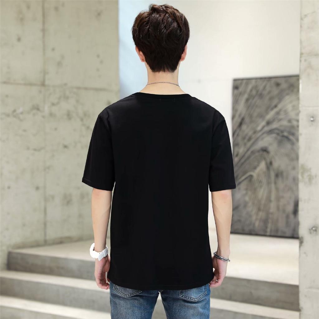 Áo Thun Nam Tay Ngắn In Hình Mặt Nạ Cá Tính