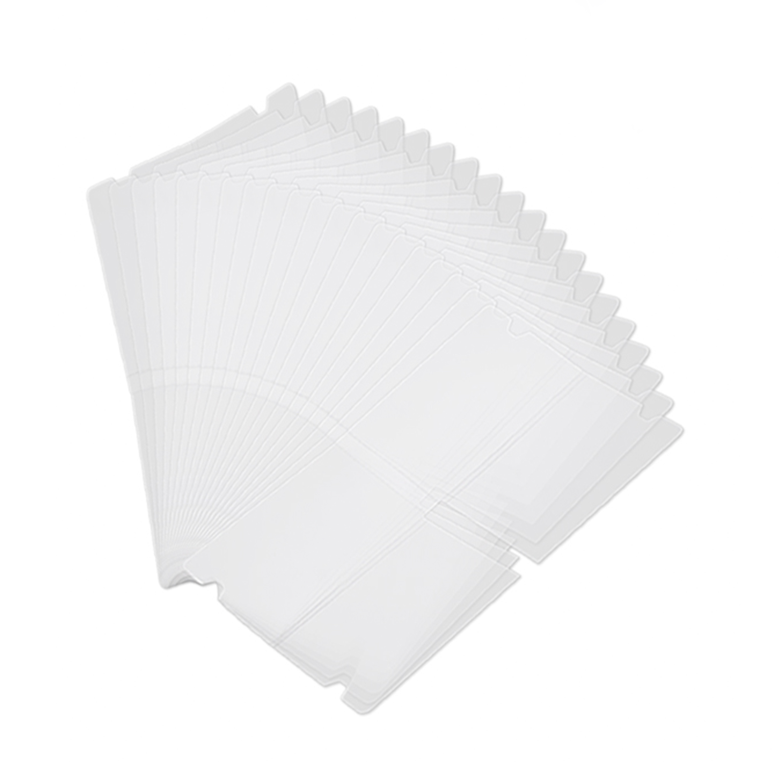 20 Túi kẹp đựng khẩu trang bằng nhựa PP tiện dụng