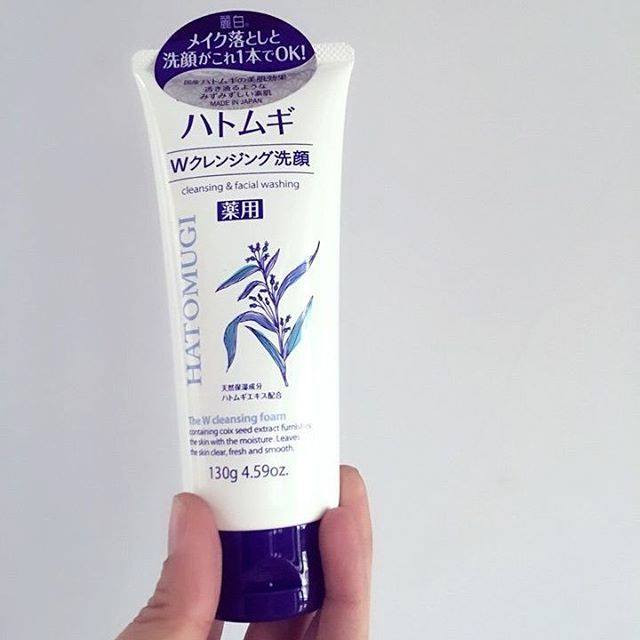 Sửa Rửa Mặt Ý Dĩ Hatomugi Naturie Nhật Bản