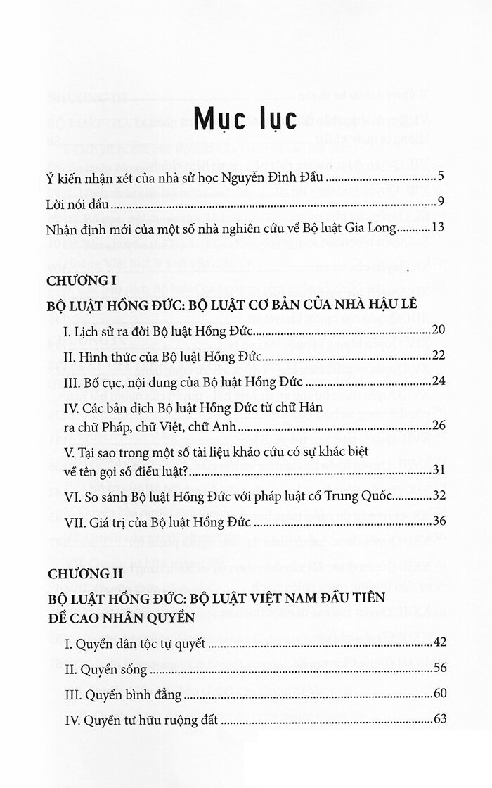 Nhân Quyền Của Người Việt - Từ Bộ Luật Hồng Đức Đến Bộ Luật Gia Long